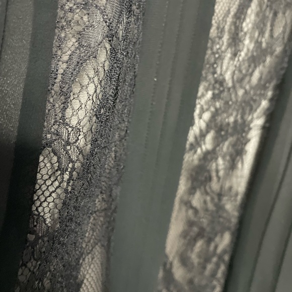 Ann Taylor black and gray lace dress - Picture 2 of 6